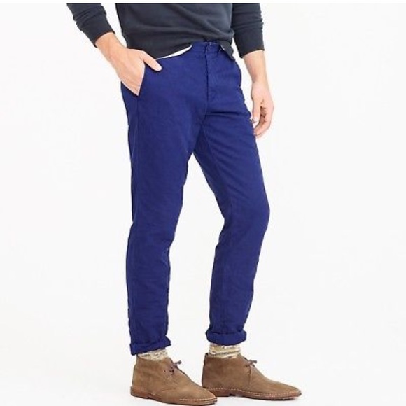 royal blue khakis